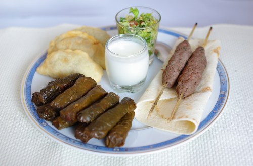 Assiette mezzé Assiette mezzé