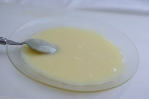 crème chocolat blanc