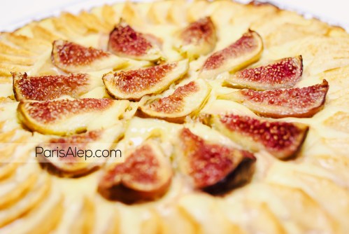 Tarte normande pommes figues