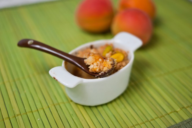 crumble abricots