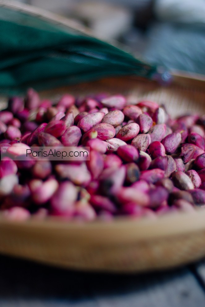 pistaches d'Alep