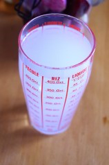 eau + sel + vinaigre