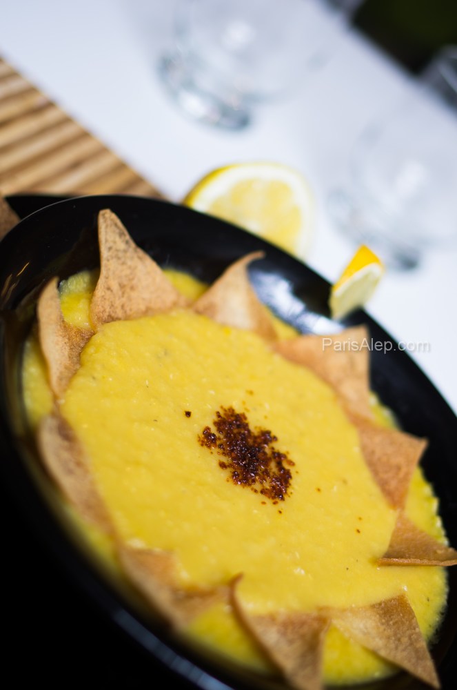 'Adess b'hamod soupe de lentilles corail