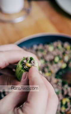 farcir les courgettes