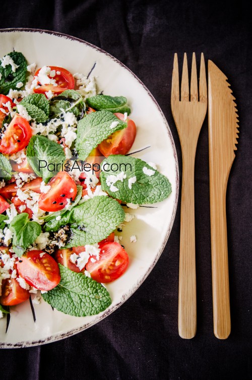 salade tomates menthe jebné