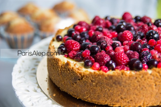 Cheesecake fruits rouges
