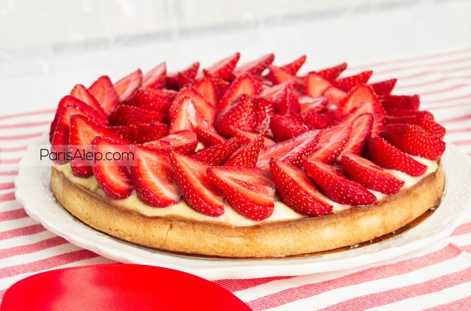 Tarte aux fraises