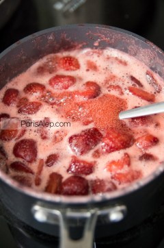 confiture fraises