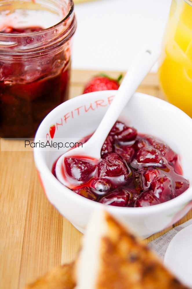 Confiture de fraises