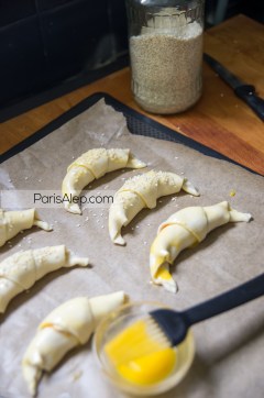 croissants saumon