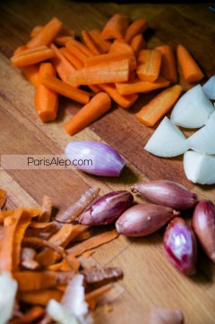 échalottes oignons carottes