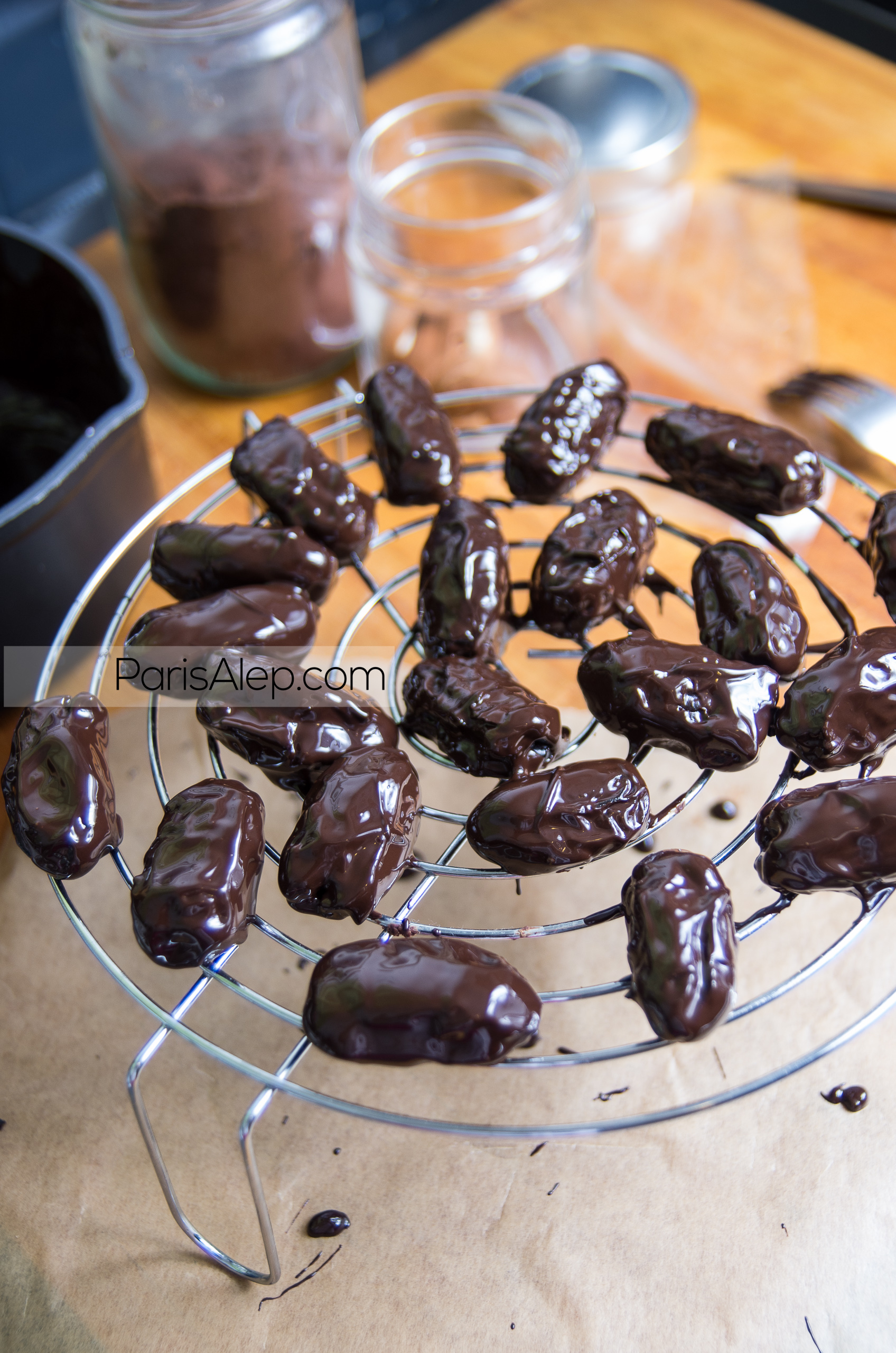 Choco dattes – Paris-Alep (cuisine syrienne)