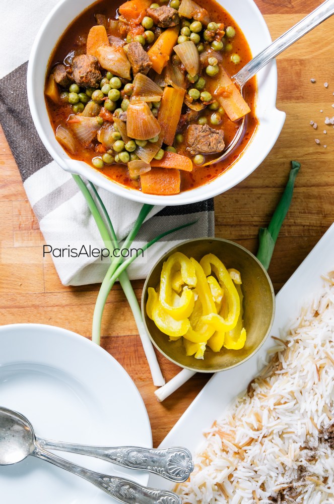 Petits pois bazalieh